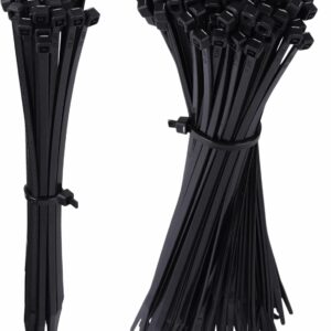 black cable ties uk 100 pack uv resistant nylon
